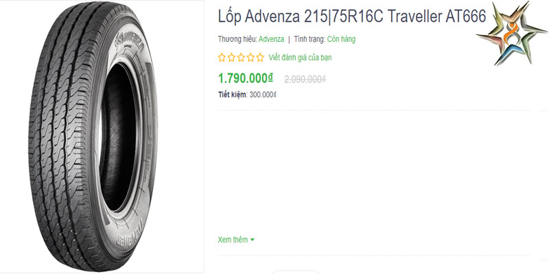 bao-gia-lop-advenza-21575r16c-traveller-at666