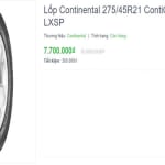 bao-gia-lop-continental-275-45r21-conticrosscontact-lxsp