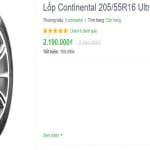 bao-gia-lop-continental-205-55r16-ultracontact-uc6